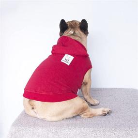 img 3 attached to 🐶 iChoue Pet Clothes Sweatshirts - Sleeveless Dog Hoodies