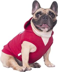 img 4 attached to 🐶 iChoue Pet Clothes Sweatshirts - Sleeveless Dog Hoodies