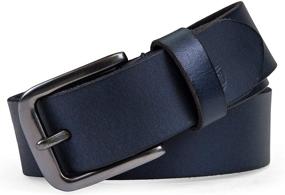 img 3 attached to 👔 Timeless Style: Timberland Men's Classic Leather Black Belt - The Ultimate Accessory for Men