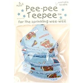 img 2 attached to 🐶 Firedog Peepee Teepee for Little Boys: Pack of 5 in Cellophane Bag