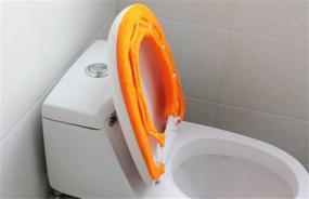 img 2 attached to Washable Bathroom Closestool Pad Mat with Vimeet Warm Toilet Seat Cover