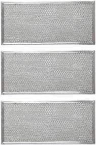 img 4 attached to 🔍 Primeswift Aluminum Mesh Lightweight Microwave Grease Filter - Compatible with Whirlpool, Replacement for W10208631, AH3650910, AP5617368, PS3650910, Pack of 3 - Approx 13"x6