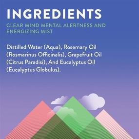 img 3 attached to 💨 Mental Alertness & Energizing Mist: Clear Mind, 4 oz. by Little Moon Essentials