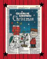 charlie christmas poster snoopy dictionary logo