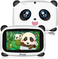 планшет iproda kids: 7-дюймовый дисплей hd android 9.0 - планшет panda toddler с 2 гб оперативной памяти и 16 гб пзу - образовательные игры, родительский контроль - лучший подарок для детей. логотип