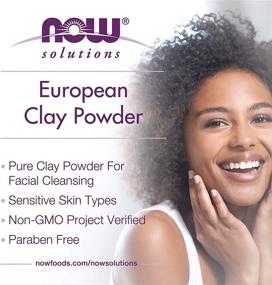 img 2 attached to 🧖 Now Solutions European Clay Powder: Detox and Cleanse with Pure 6-Ounce Facial Mask