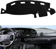 🚗 enhance your dodge ram's interior with shinehome dash cover - perfect fit for 1998-2001 models logo