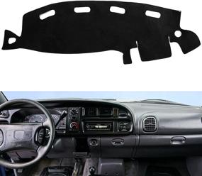 img 4 attached to 🚗 Enhance Your Dodge Ram's Interior with SHINEHOME Dash Cover - Perfect Fit for 1998-2001 Models