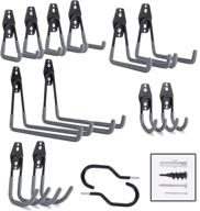 storage utility organizing bikes，garden tools（gray） logo