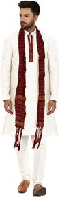 img 4 attached to 👖 Ultimate Ethnic Wedding Attire: SKAVIJ Kurta Pajama for Unmatched Style and Elegance