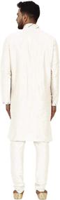 img 3 attached to 👖 Ultimate Ethnic Wedding Attire: SKAVIJ Kurta Pajama for Unmatched Style and Elegance