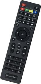 img 3 attached to Amiroko Replacement Remote Control for T95, T10, T10 Plus, T8 Pro, T95Z Pro, T95K Pro, T95V Pro, T95U Pro, T95W Pro, QBox Android TV Box - IPTV Media Player Remote (Not Compatible with Other Models)