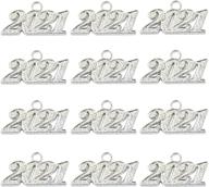 🎓 aokbean pack of 12 alloy 2021 year charm for diy crafts – graduation tassel & graduation day charm logo