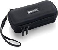 premium hard case for tascam dr-05 / dr-05x (v2/v1) portable digital recorder - featuring mesh pocket for accessories by caseling logo