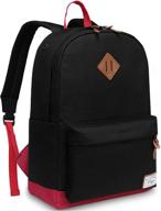 🎒 kasqo classic teenagers water resistant backpack: durable and trendy! logo