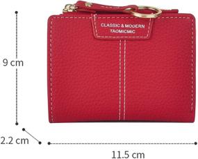 img 2 attached to 👛 Women's Bifold Leather Wallet with Pocket for Handbags & Wallets