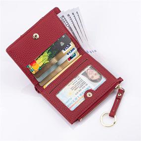 img 1 attached to 👛 Women's Bifold Leather Wallet with Pocket for Handbags & Wallets
