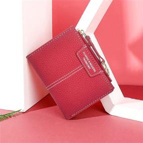 img 3 attached to 👛 Women's Bifold Leather Wallet with Pocket for Handbags & Wallets