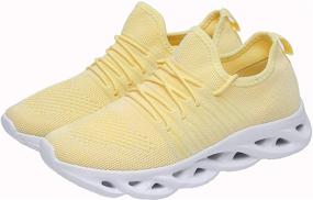 img 3 attached to 👟 Baivilin Women's Running Sports Shoes: Comfortable Breathable Mesh Sneakers for Classic Casual Walking