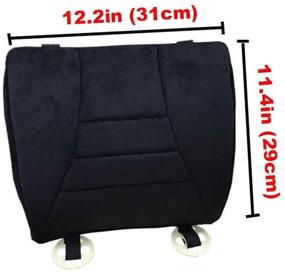 img 2 attached to 🦛 Big Hippo Orthopedic Lumbar Pillow: Ultimate Car Lumbar Support for Lower Back Pain Relief - Perfect Lumbar Back Pillow for Office Chair and Car Seat