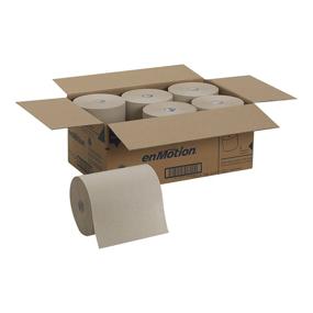 img 1 attached to 🧻 Georgia-Pacific enMotion 894-80-1 800' High Capacity Touchless Roll Towel, Brown (1 Roll of 800')