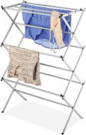 white expandable drying rack by whitmor logo