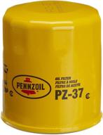 🚘 pennzoil pz-37 обычный съемный масляный фильтр - обеспечивает оптимальное состояние двигателя с помощью фильтра pz-37 от pennzoil логотип