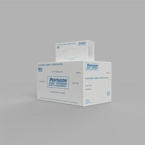 img 1 attached to 🧤 Heavy Duty Industrial Nitrile Disposable Gloves