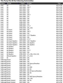 img 2 attached to 🚗 HFP-A79 Ассамблея топливного насоса для Audi A6 Allroad VW Passat Замена 1998-2005