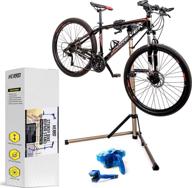 🚲 bike repair stand with foldable tool plate - max load capacity 66 lbs - portable bike stand and chain cleaner solution combo logo