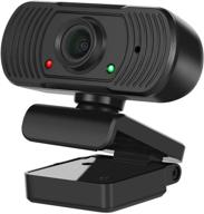 📸 plug and play usb webcam with microphone for online teaching, learning, meetings, and conferencing on desktop pc, laptop, and mac computers logo
