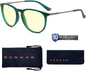 img 4 attached to 👓 Игровые и компьютерные очки GUNNAR: Menlo, Emerald и Amber Tint - Блокирует 65% синего света для максимальной защиты глаз