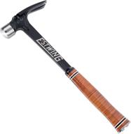 high-quality estwing ultra hammer with genuine leather handle logo