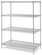 📦 intermetro industries ez2436br 4 shelf storage rack логотип