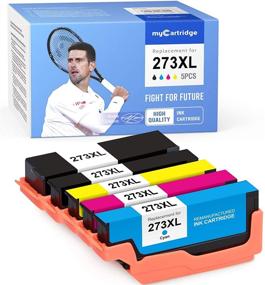 img 4 attached to 🖨️ myCartridge Remanufactured Ink Cartridge Set for Epson 273XL T273XL (1 Black, 1 Cyan, 1 Magenta, 1 Yellow, 1 Photo Black, 5-Pack) - High Yield Compatible with Expression XP520, XP820, XP620, XP610, XP800, XP810 Printers