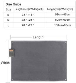 img 3 attached to Excellent Elite Spanker Tactical Patchs Display Board Foldable Military Patch Holder Panel(Grey-S)