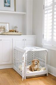 img 1 attached to 🐶 Diggs Revol Dog Crate: The Ultimate Collapsible, Portable, and Travel-Friendly Dog Kennel for Small and Medium Dogs and Puppies