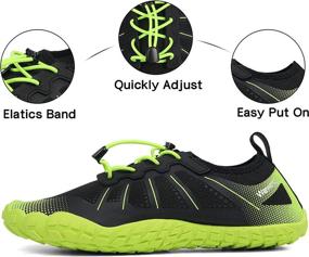 img 3 attached to 🏊 Weweya Unisex Water Shoes for Boating, Fishing, Diving, Surfing, Swimming