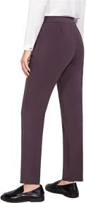 img 3 attached to 👖 Comfortable and Stylish BALEAF Women's Fleece Lined Pants: Perfect for Casual Work and Everyday Wear with Convenient Zipper Pockets