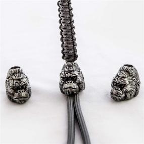 img 2 attached to Metalfable Paracord Hand Casted Accessories Keychain Beading & Jewelry Making in Charms