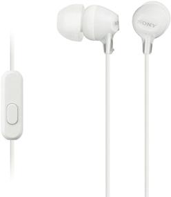 img 4 attached to 🎧 Sony MDREX15AP EX Series Earbud Headset with Mic - Fashion Color (White)