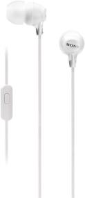 img 3 attached to 🎧 Sony MDREX15AP EX Series Earbud Headset with Mic - Fashion Color (White)