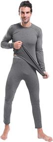 img 1 attached to Thermal Underwear Bottom Compression Winter Sports & Fitness for Other Sports