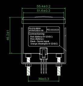 img 3 attached to ⛽ Enhance Marine Fuel Monitoring with SAMDO Universal Fuel Level Gauge - 52mm, 0-190ohm Signal, Backlight, 12V/24V Silver