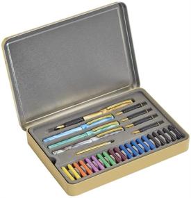 img 2 attached to 🖋️ STAEDTLER Calligraphy Pen Set - Complete 33 Piece Tin Ideal for All Skill Levels - 899 SM5, Assorted Colors