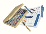 🖋️ staedtler calligraphy pen set - complete 33 piece tin ideal for all skill levels - 899 sm5, assorted colors logo