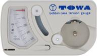 🧵 sewing m-style thread bobbin case tension gauge - towa tm-3 logo