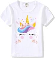 ultra unicorn birthday short sleeve t shirt 🦄 - stylish girls' clothing in tops, tees & blouses! logo