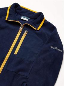 img 2 attached to 🧥 Cozy and Convenient: Columbia Kids' Fast Trek III Fleece Full Zip Jacket