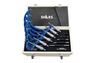 shars solid metal frame micrometer logo